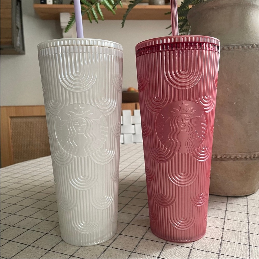 Starbucks Mermaid Scales Cold Cups Bundle Set of 2